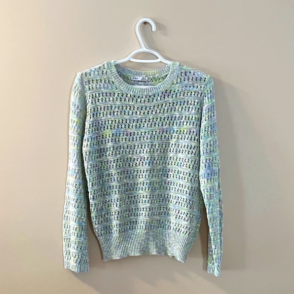 Dex Knit Sweater Pastel Multicolour Size Medium - Picture 2 of 6